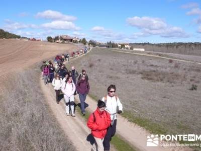 Senderismo Segovia - Riberas de los ríos Pirón y Viejo; parque natural fuentes carrionas